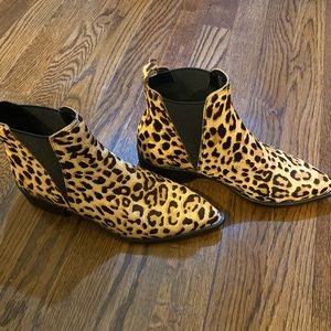 Steve Madden Leopard Booties